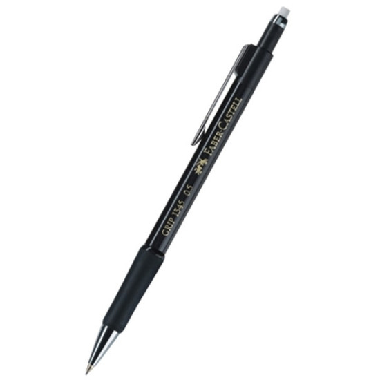 Mehāniskais zīmulis Faber-Castell Grip 1345, 0.5mm, melns