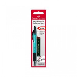 *Mehāniskais zīmulis Faber-Castell Grip-Matic+kodoloņi, 0.5mm