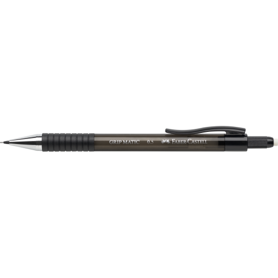 Mehāniskais zīmulis Faber-Castell Grip-Matic 0,5mm, melns
