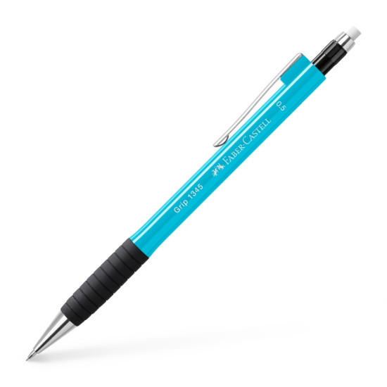 Mehāniskais zīmulis Faber-Castell Grip 1345, 0.5mm, gaiši zils
