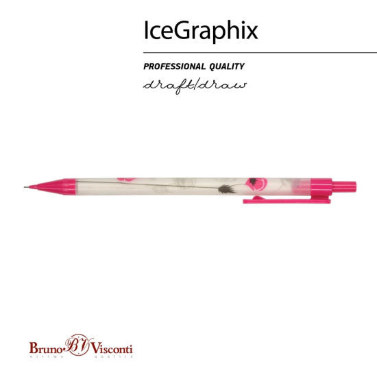 Карандаш Механический "Icegraphix. Маки"  0,5 Мм