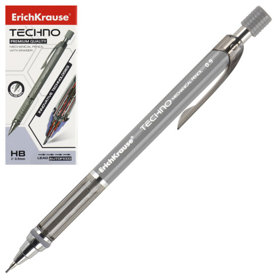 *Mehāniskais zīmulis ErichKrause Techno 0.9 mm, HB