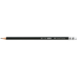 Карандаш Faber-Castell 1112 HB с ластиком