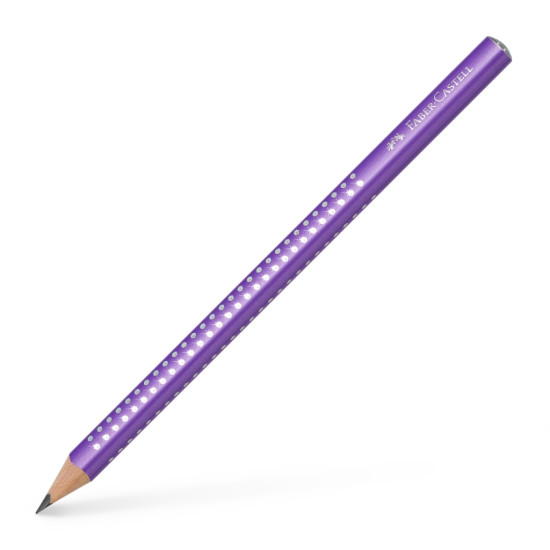 *Zīmulis Faber-Castell Jumbo Sparkle B, violets korpuss
