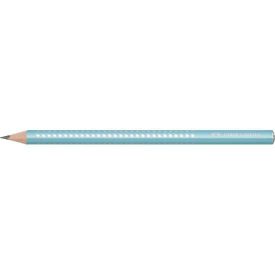 Zīmulis Faber-Castell Jumbo Sparkle B, gaiši zils korpuss