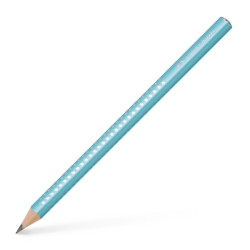 Карандаш Faber-Castell Jumbo Sparkle Бирюзовый с блестками