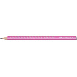 *Zīmulis Faber-Castell Jumbo Sparkle B, rozā korpuss