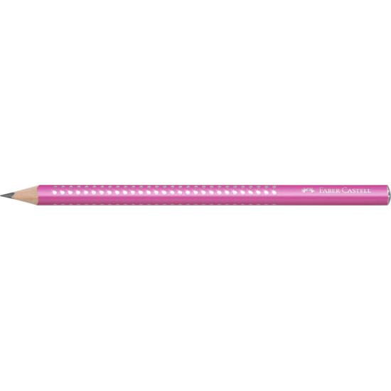 *Zīmulis Faber-Castell Jumbo Sparkle B, rozā korpuss