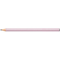 Zīmulis Faber-Castell Jumbo Sparkle, korpuss Rose metallic