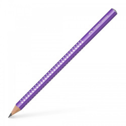 *Zīmuļu komplekts Faber-Castell Jumbo Sparkle, violets