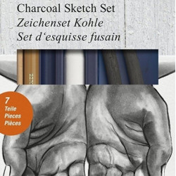 Набор Faber-Castell Pitt Charcoal 7 предметов для начинающих