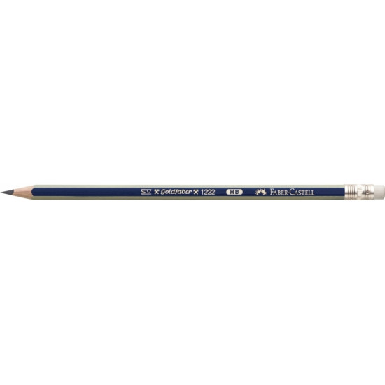 Zīmulis Faber-Castell Goldfaber HB, ar dzēšgumiju (P)