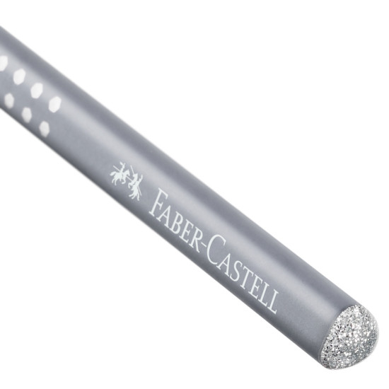 *Zīmulis Faber-Castell Sparkle, pelēks