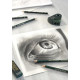Zīmuļu komplekts Faber-Castell 9000, HB-8B, 6gab/iep