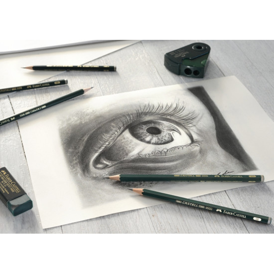 Набор карандашей Faber-Castell Castell 9000 12шт 5B-5H