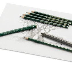 Карандаши Faber-Castell Castell 9000 12шт 2H-8B