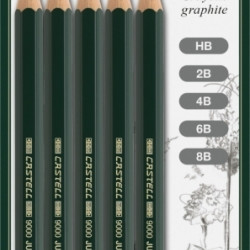 Набор карандашей Faber-Castell 9000 Jumbo 5шт