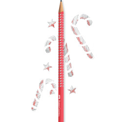 Карандаш Faber-Castell Sparkle Красный с блестками