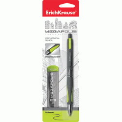 Mehāniskais zīmulis Erich Krause Megapolis 0.5mm, HB, ar kodoliņiem