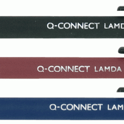 Automātisks zīmulis Q-CONNECT LAMDA, melns
