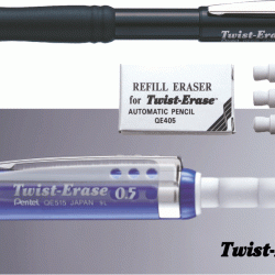 Automātiskais zīmulis TWIST-ERASE(0.5) melns