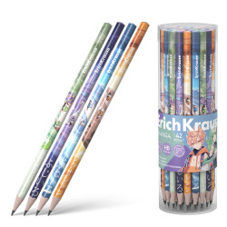 Карандаш Erich Krause Manga, Yellow, Оптимизированный для манги.