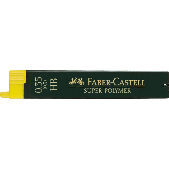 Стержни Faber-Castell Super-Polymer 035мм HB суперпрочные