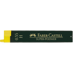 Стержни Faber-Castell Super-Polymer 035мм H Ультрапрочные