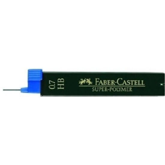Грифели Faber-Castell Super-Polymer 07мм B сверхпрочные