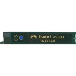 *Zīmuļu kodoliņi Faber-Castell Colour 0.5mm, zili (P)