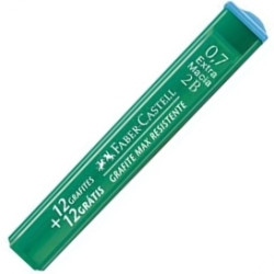 Стержни Faber-Castell Super-Polymer 07мм 2B интенсивный черный
