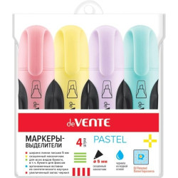 Маркеры deVENTE Pastel 4 цвета пастель