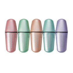 Маркеры Stabilo Textliner Mini Glitter Pastel 5шт