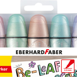 Маркеры Stabilo Textliner Mini Glitter Pastel 5шт