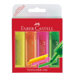 Маркеры Faber-Castell Textliner 46 Неон 4шт