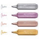 Маркеры Faber-Castell Textliner 46 Metallic с блеском 4шт