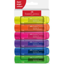 Маркер Текстовый Faber-Castell Textliner 46 SF Неоновый 6 цветов