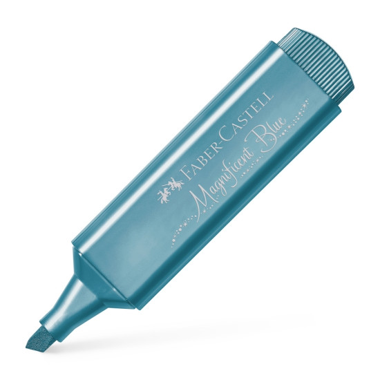Маркер Faber-Castell Textliner 46 Металлик синий
