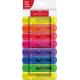 Текстовыделитель Faber-Castell Textliner 46 Superfluorescent 8 цветов неоновые перезаряжаемый