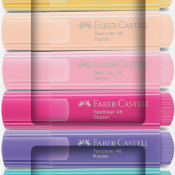Маркеры Faber-Castell Textliner 46 Пастельные 8 цветов
