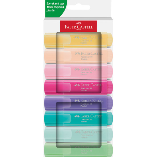 Маркеры Faber-Castell Textliner 46 Пастельные 8 цветов