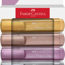 Текстлайнер Faber-Castell Текстлайнер 46 Металлик 4 цвета