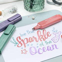 Маркер Faber-Castell Textliner 46 Металлик фиолетовый
