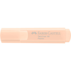 Teksta marķieris Faber-Castell 46 Pastel, 1-5mm, nošķelts, gaiši oranžs