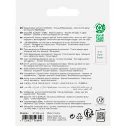 Teksta marķieru komplekts Faber-Castell 48 1-5mm, nošķelts, 4 krāsas