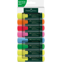 Маркер Текстовыделитель Faber-Castell Textliner 1548 8 цветов суперфлуоресцентный