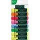 Маркер Текстовыделитель Faber-Castell Textliner 1548 8 цветов суперфлуоресцентный