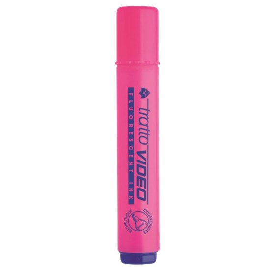 Маркер Pentel TRATTO VIDEO розовый тонкий