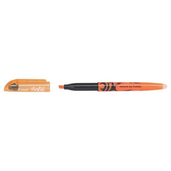 Teksta marķieris Pilot Frixion Light 1-4mm, nošķelts, izdzēšams, oranžs