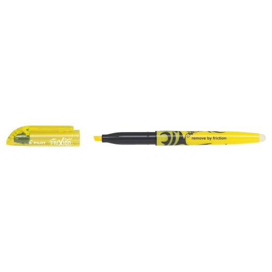 Teksta marķieris Pilot Frixion Light 1-4mm, nošķelts, izdzēšams, dzeltens